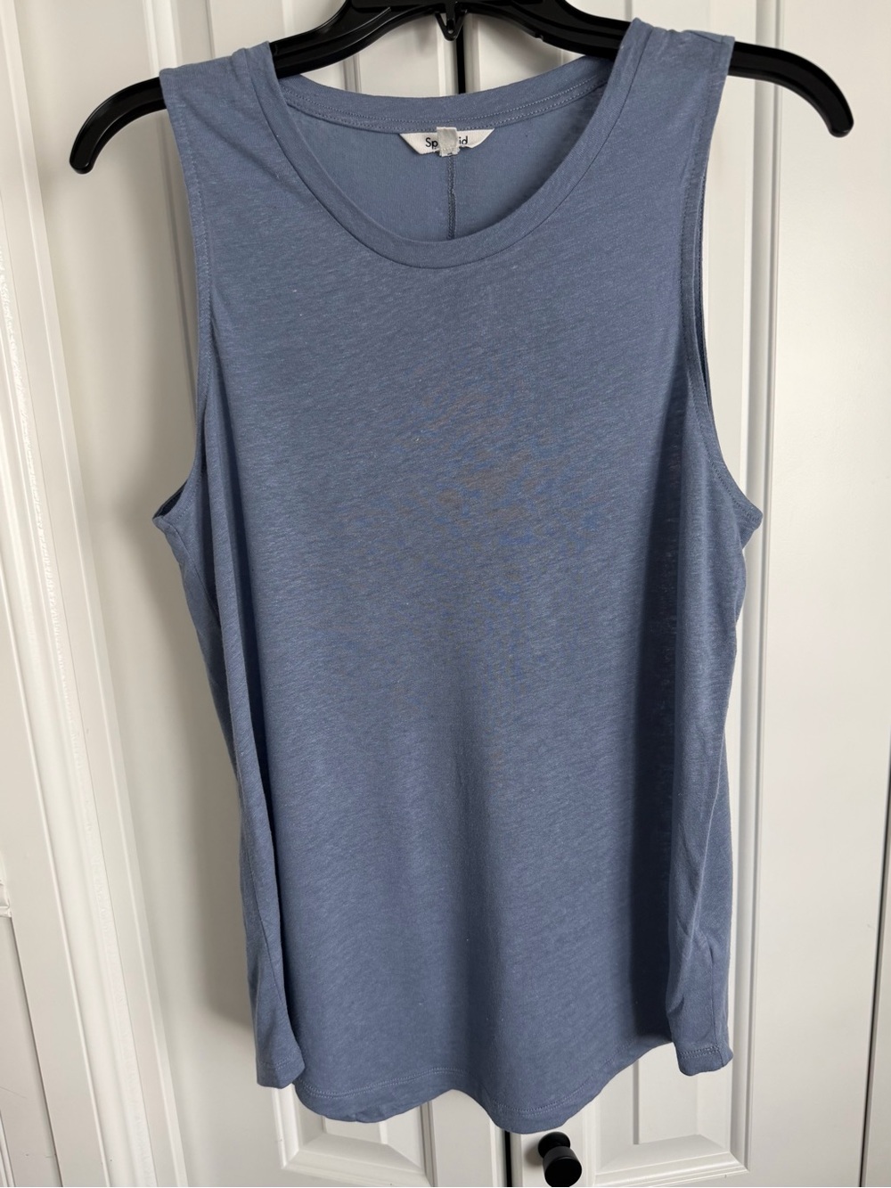 Splendid Dusty Blue Relaxed  Tank size M worn 1x